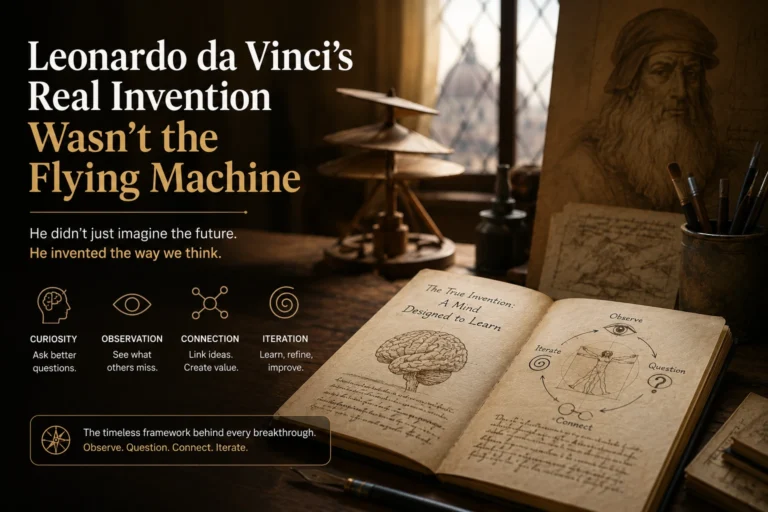 Leonardo da Vinci's Real Invention Wasn't the Flying Machine