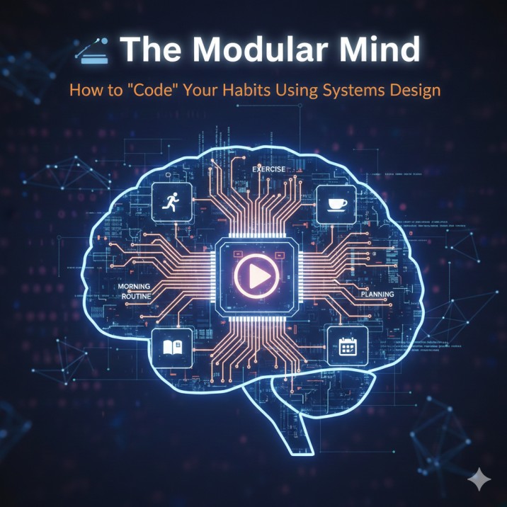 💻 The Modular Mind: How to “Code” Your Habits Using Systems Design