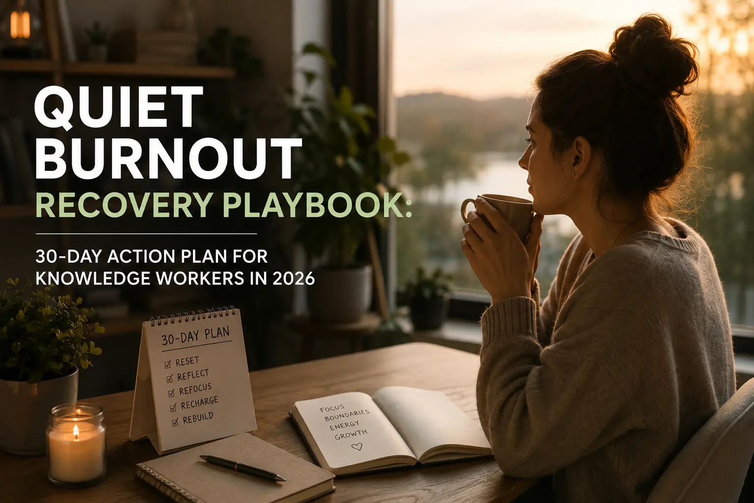 Quiet Burnout Recovery Playbook 30-Day Action Plan for Knowledge Workers in 2026