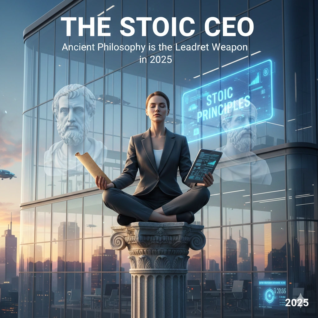 The Stoic CEO: Why Ancient Philosophy is the Tech Leader’s Secret Weapon in 2025