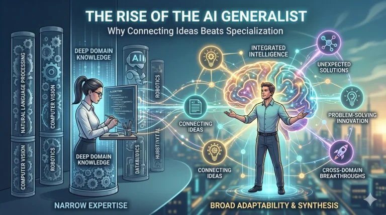 The Rise of the AI Generalist Why Connecting Ideas Beats Specialization
