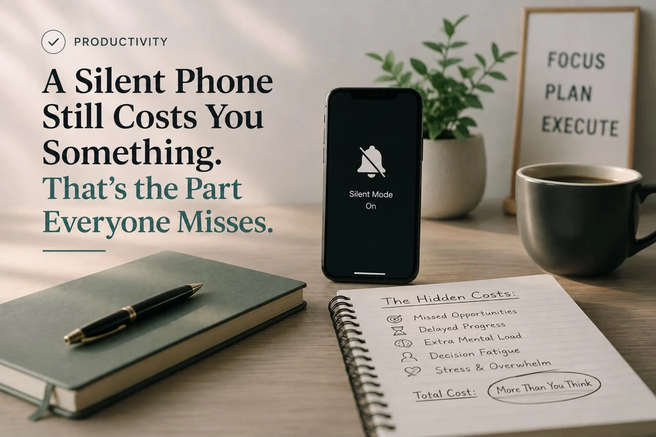 A Silent Phone Still Costs You Something. That's the Part Everyone Misses.