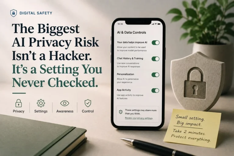 The Biggest AI Privacy Risk Isn't a Hacker. It's a Setting You Never Checked.