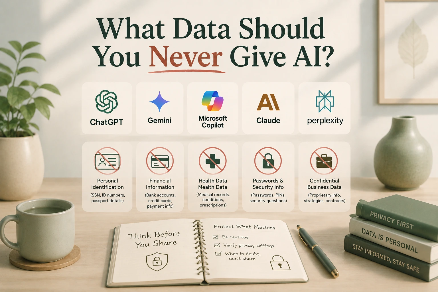 What Data Should You Never Give AI?