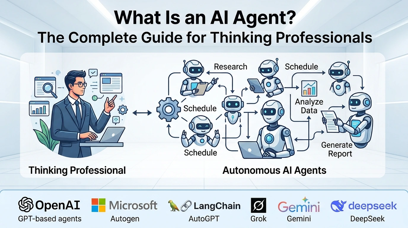 What Is an AI Agent? The Complete Guide for Thinking Professionals