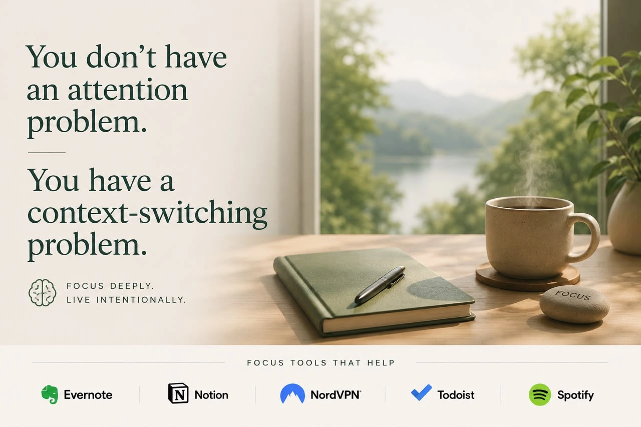 You Don't Have an Attention Problem. You Have a Context-Switching Problem.